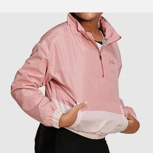 Justice Girls Size 18/20 Jacket Zip Pullover Windbreaker Water Resist
